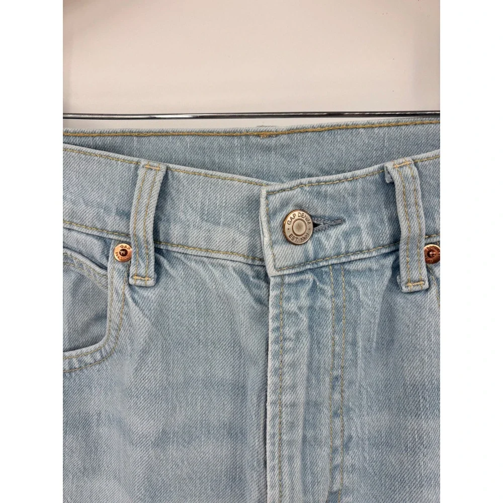 Gap‎ Vintage Flare High Rise Jeans Womens 29 8R Light Wash Denim Blue Boho